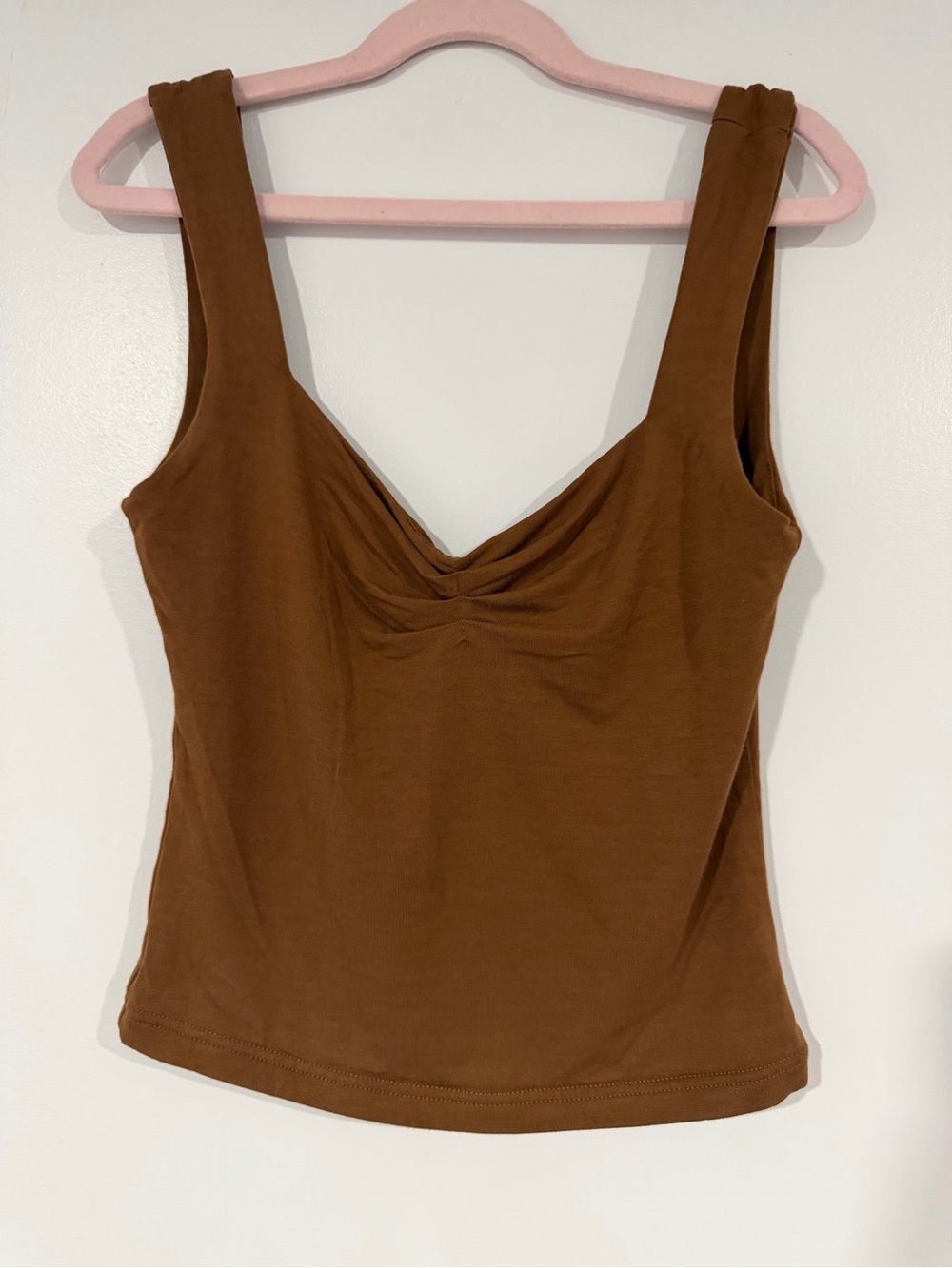 Brown Women’s Tank Top - Classic Scoop Neck